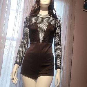 Windsor Fishnet Romper